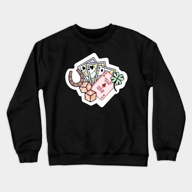 Lucky one Crewneck Sweatshirt by astroashleeart